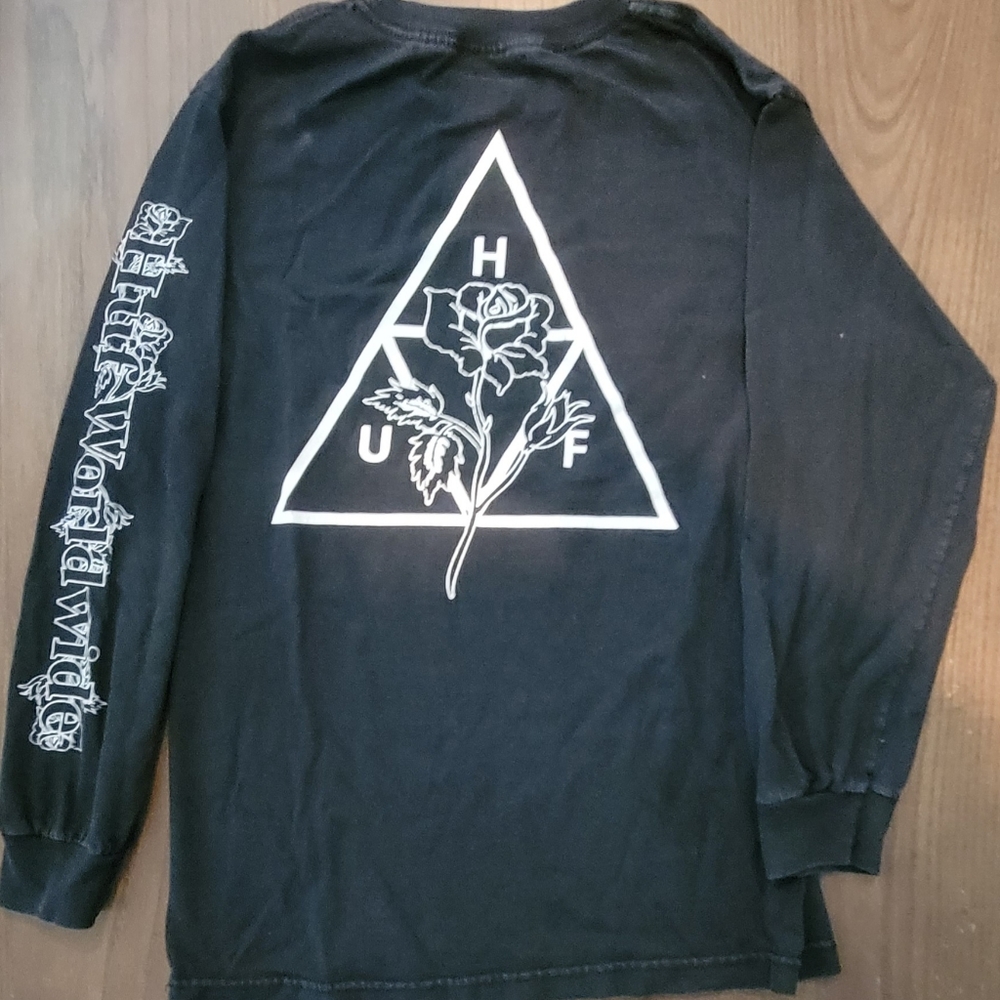 Huf Ambush TT Rose long sleeve black shirt - Mens small